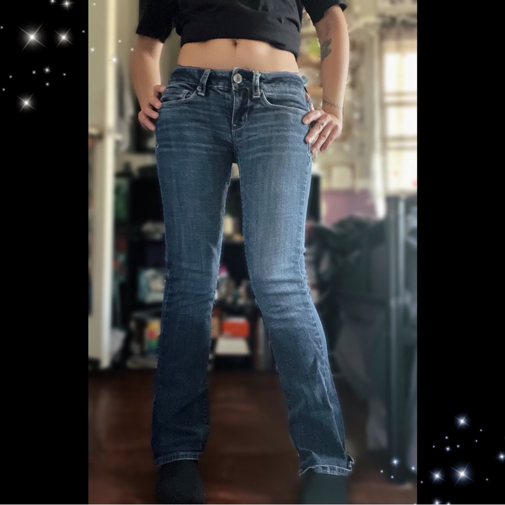 American eagle skinny kick jeans